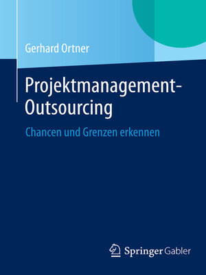 cover image of Projektmanagement-Outsourcing